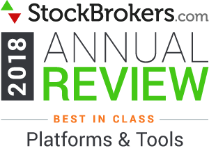 MegaSurge Capital reviews: 2018 Stockbrokers.com Awards - rated Best in Class in 2018 for Platforms & Tools